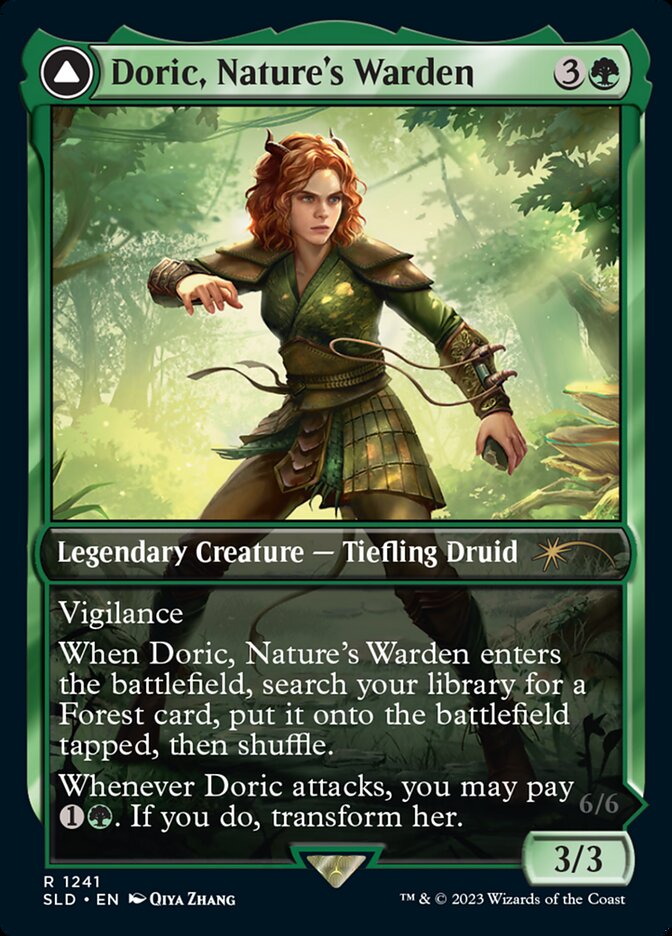 Doric, Nature's Warden // Doric, Owlbear Avenger [Secret Lair Drop Series] | Exor Games Summserside