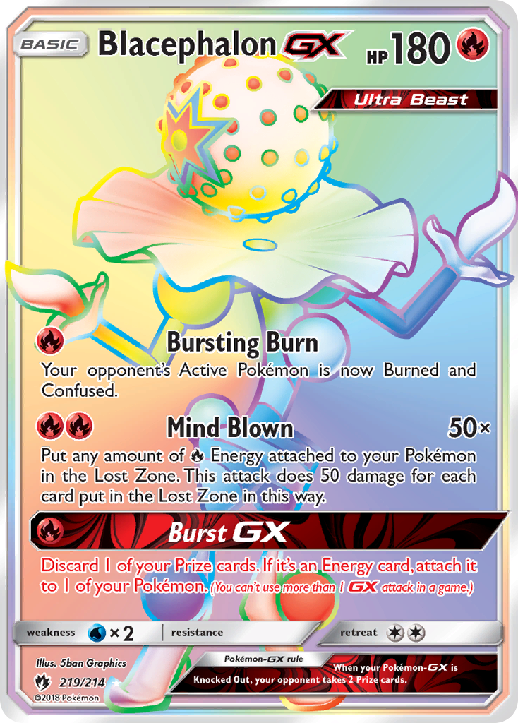 Blacephalon GX (219/214) [Sun & Moon: Lost Thunder] | Exor Games Summserside