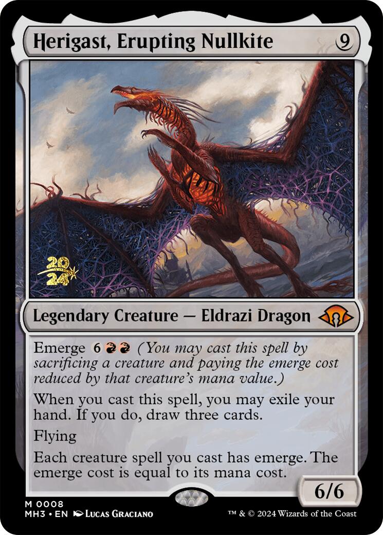 Herigast, Erupting Nullkite [Modern Horizons 3 Prerelease Promos] | Exor Games Summserside