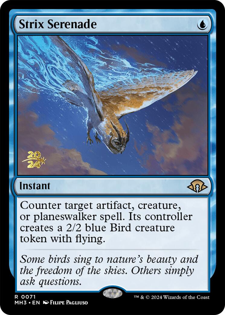 Strix Serenade [Modern Horizons 3 Prerelease Promos] | Exor Games Summserside