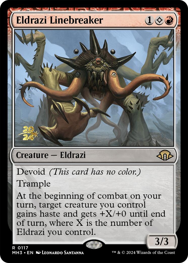 Eldrazi Linebreaker [Modern Horizons 3 Prerelease Promos] | Exor Games Summserside