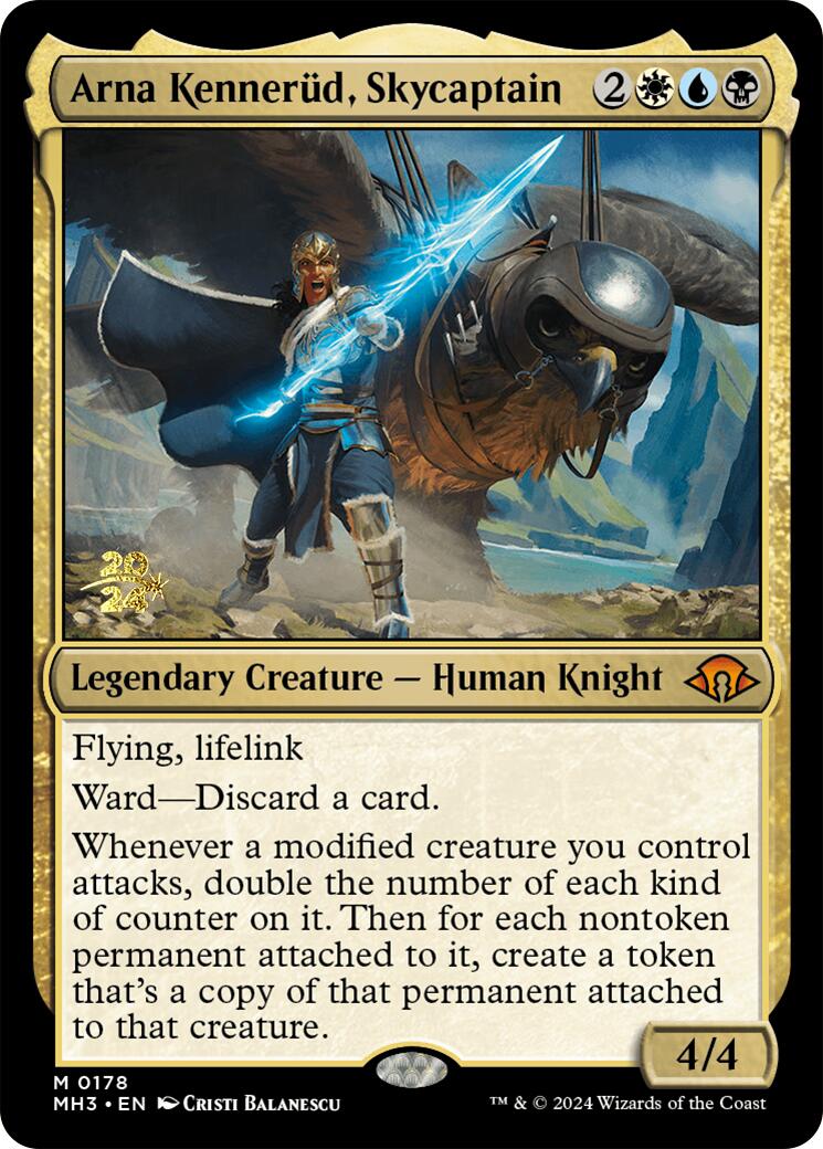 Arna Kennerud, Skycaptain [Modern Horizons 3 Prerelease Promos] | Exor Games Summserside