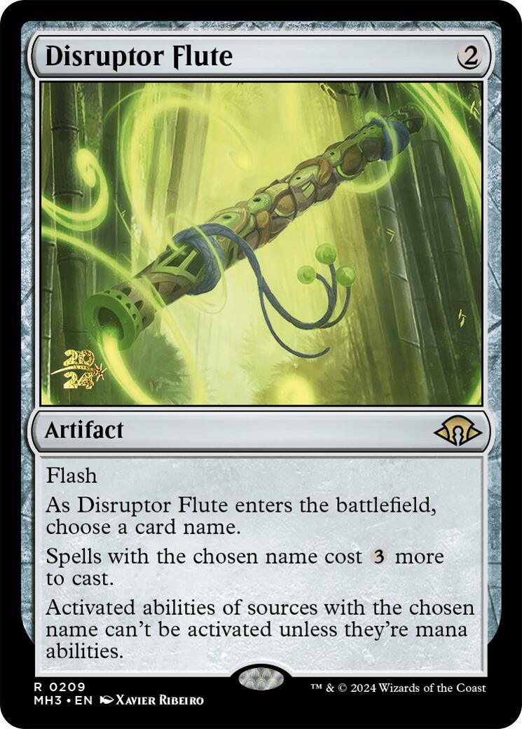 Disruptor Flute [Modern Horizons 3 Prerelease Promos] | Exor Games Summserside