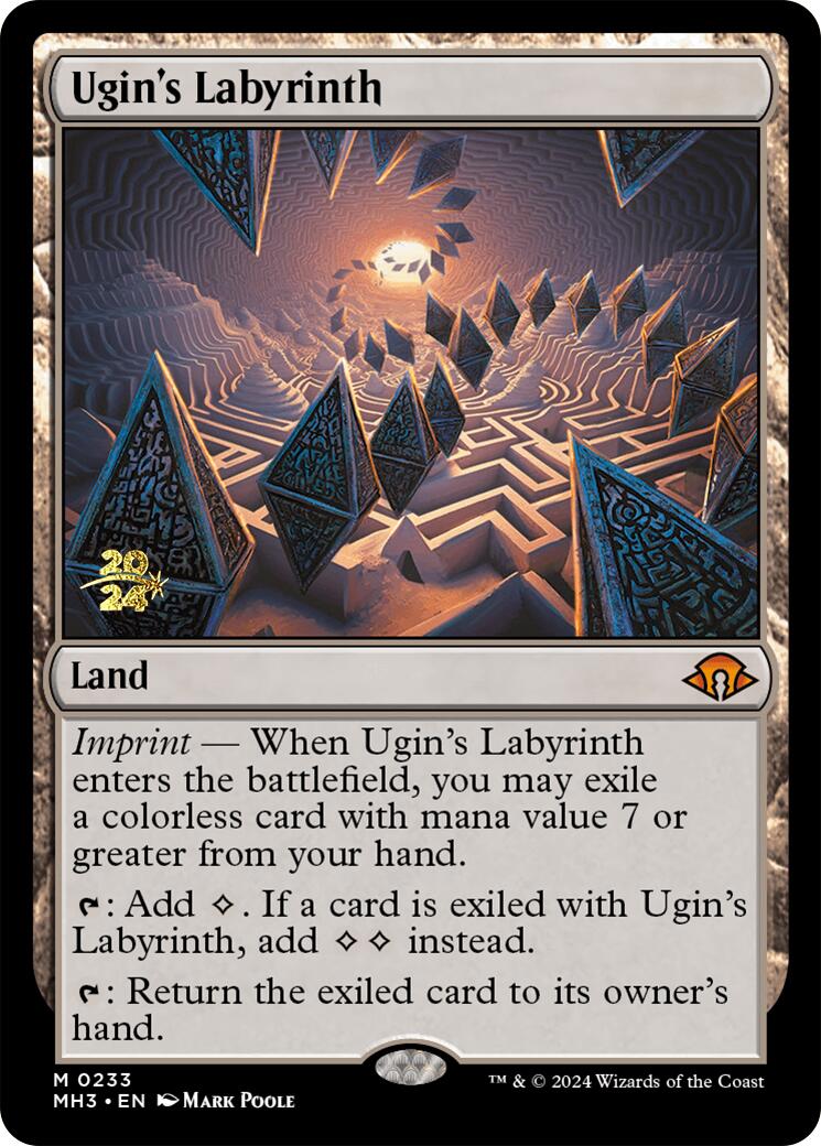 Ugin's Labyrinth [Modern Horizons 3 Prerelease Promos] | Exor Games Summserside