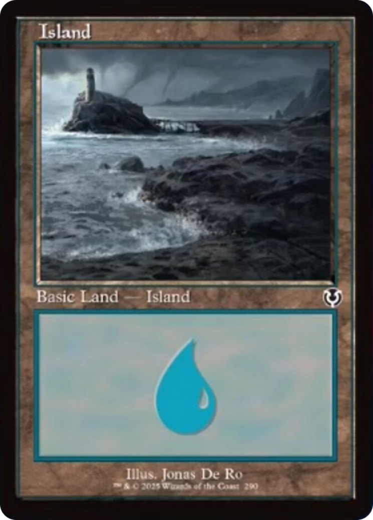 Island (290) (Retro Frame) [Innistrad Remastered] | Exor Games Summserside