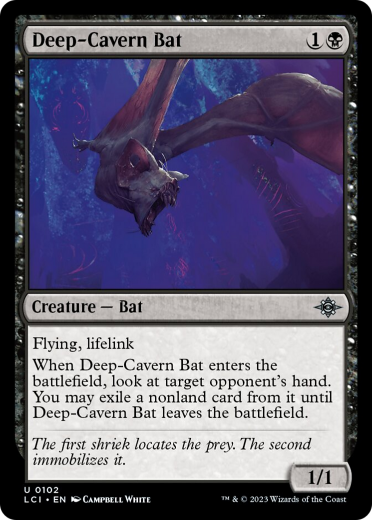 Deep-Cavern Bat [The Lost Caverns of Ixalan] | Exor Games Summserside