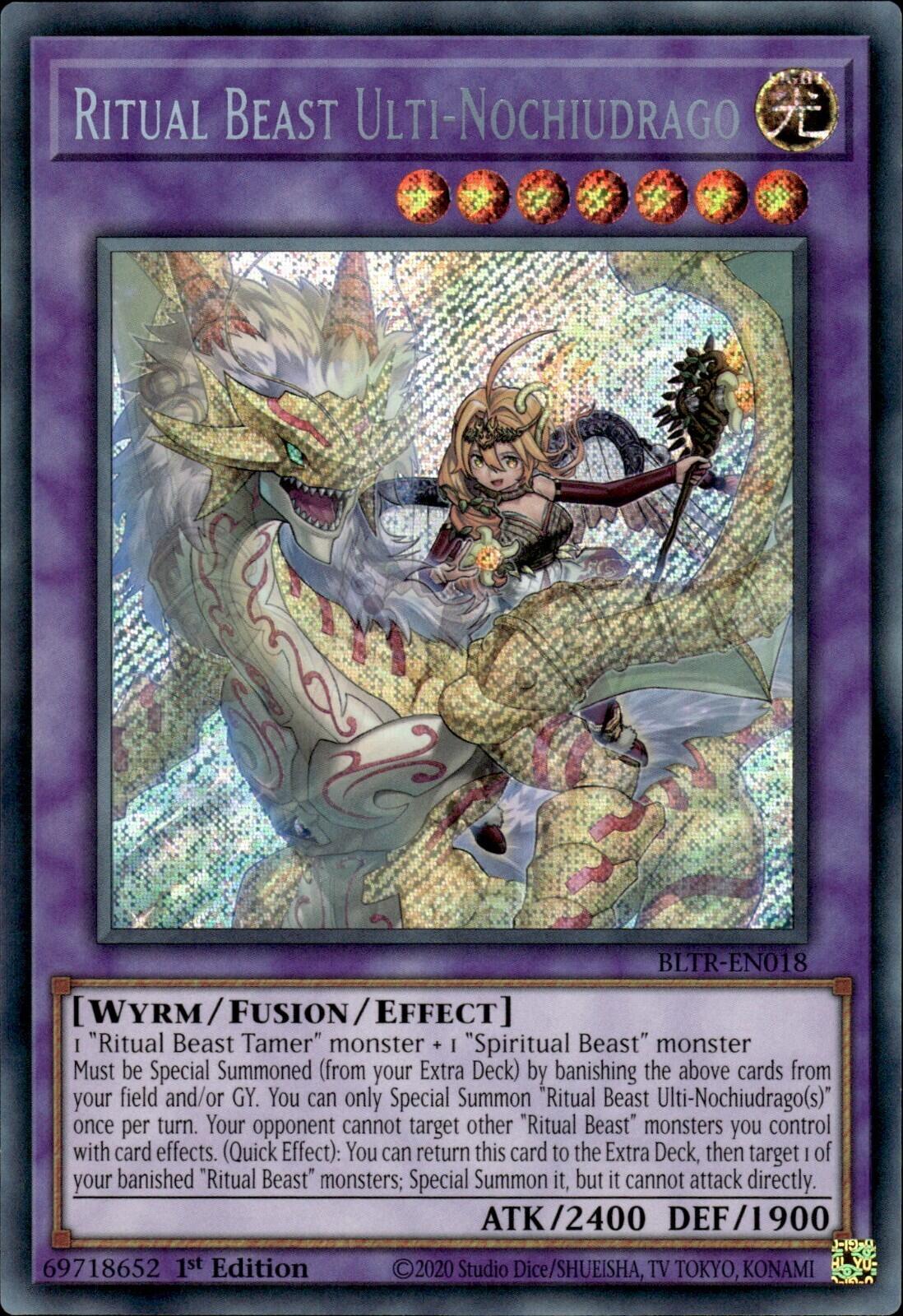 Ritual Beast Ulti-Nochiudrago [BLTR-EN018] Secret Rare | Exor Games Summserside