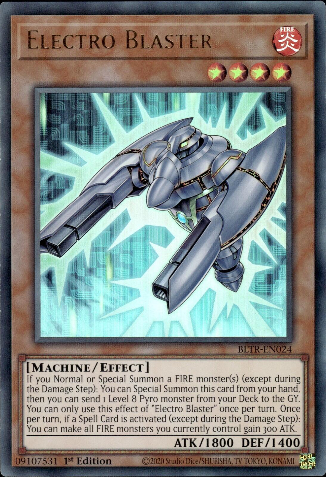 Electro Blaster [BLTR-EN024] Ultra Rare | Exor Games Summserside