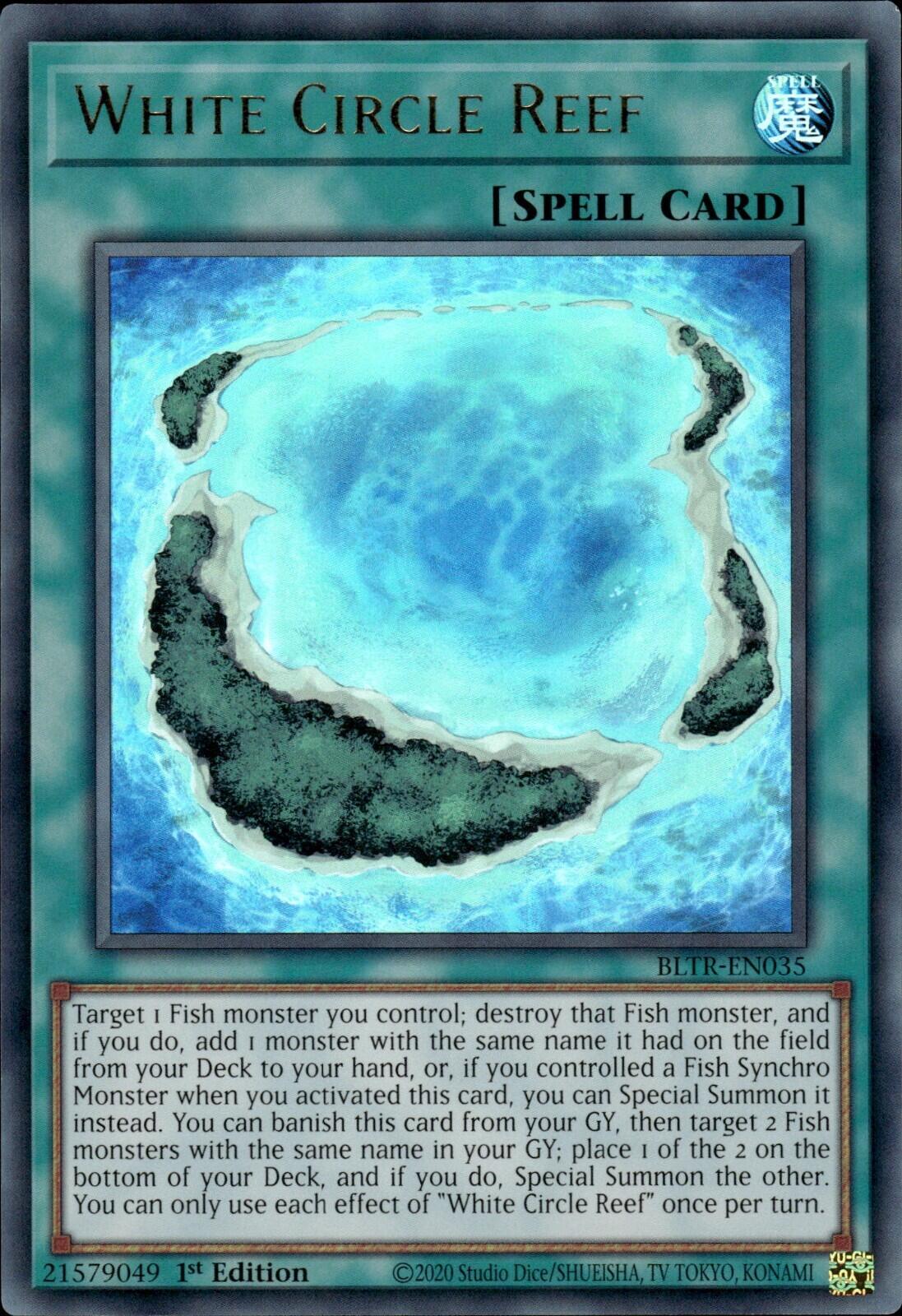 White Circle Reef [BLTR-EN035] Ultra Rare | Exor Games Summserside