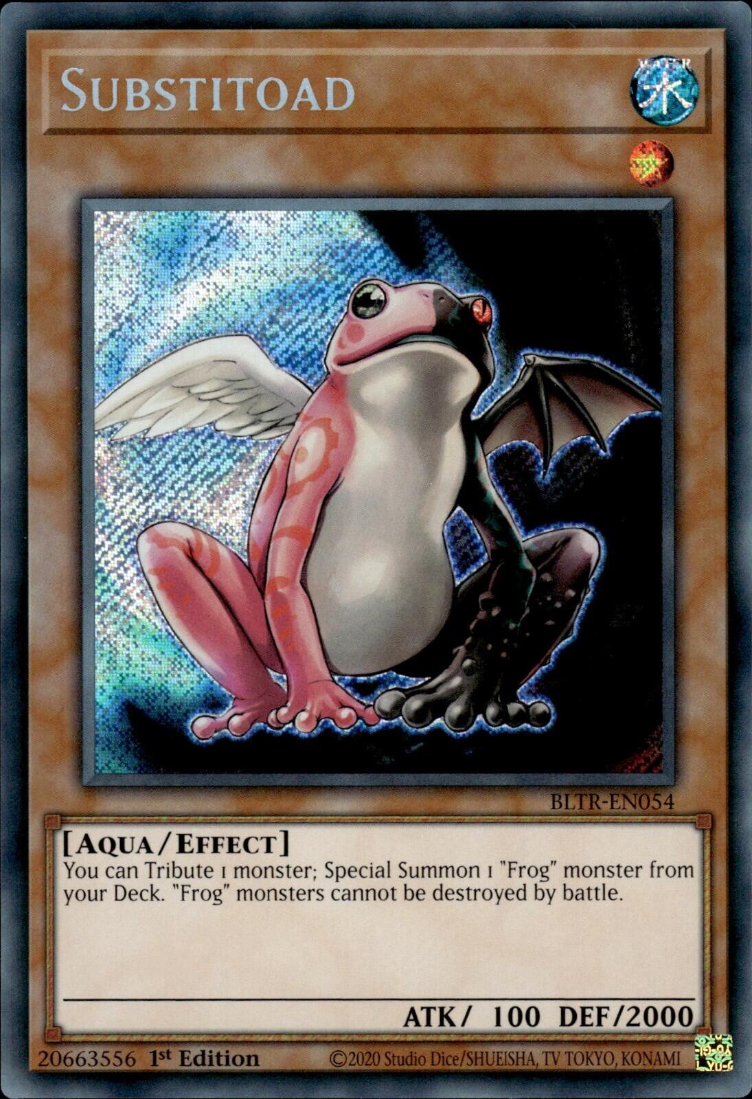 Substitoad [BLTR-EN054] Secret Rare | Exor Games Summserside