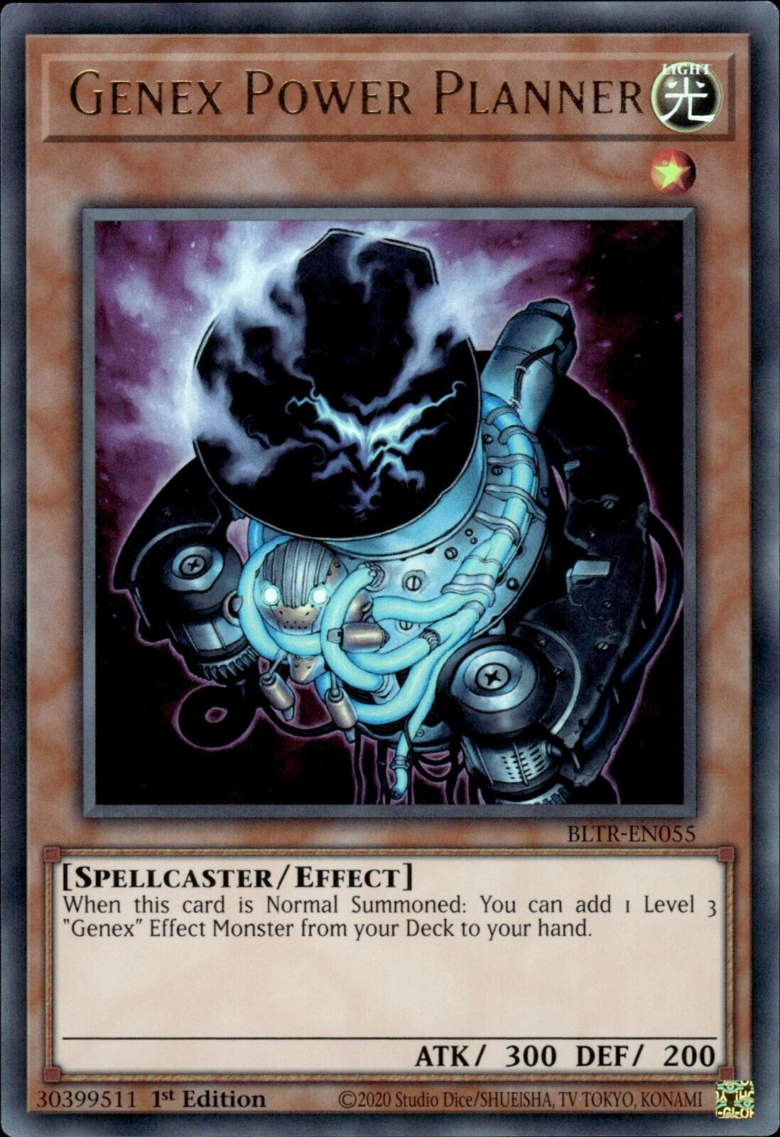 Genex Power Planner [BLTR-EN055] Ultra Rare | Exor Games Summserside