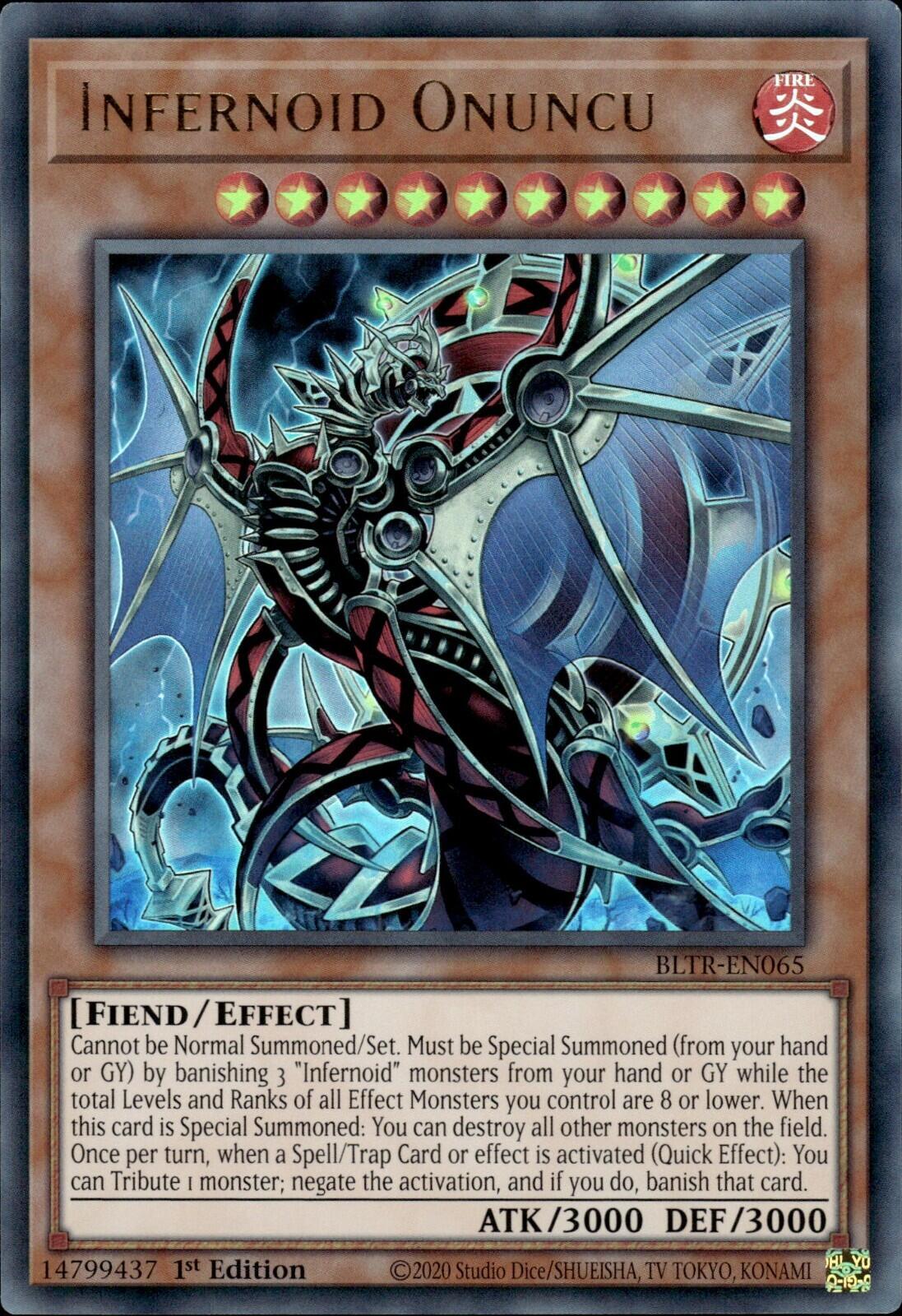 Infernoid Onuncu [BLTR-EN065] Ultra Rare | Exor Games Summserside