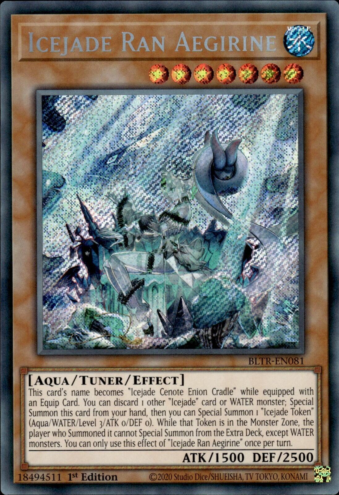 Icejade Ran Aegirine [BLTR-EN081] Secret Rare | Exor Games Summserside