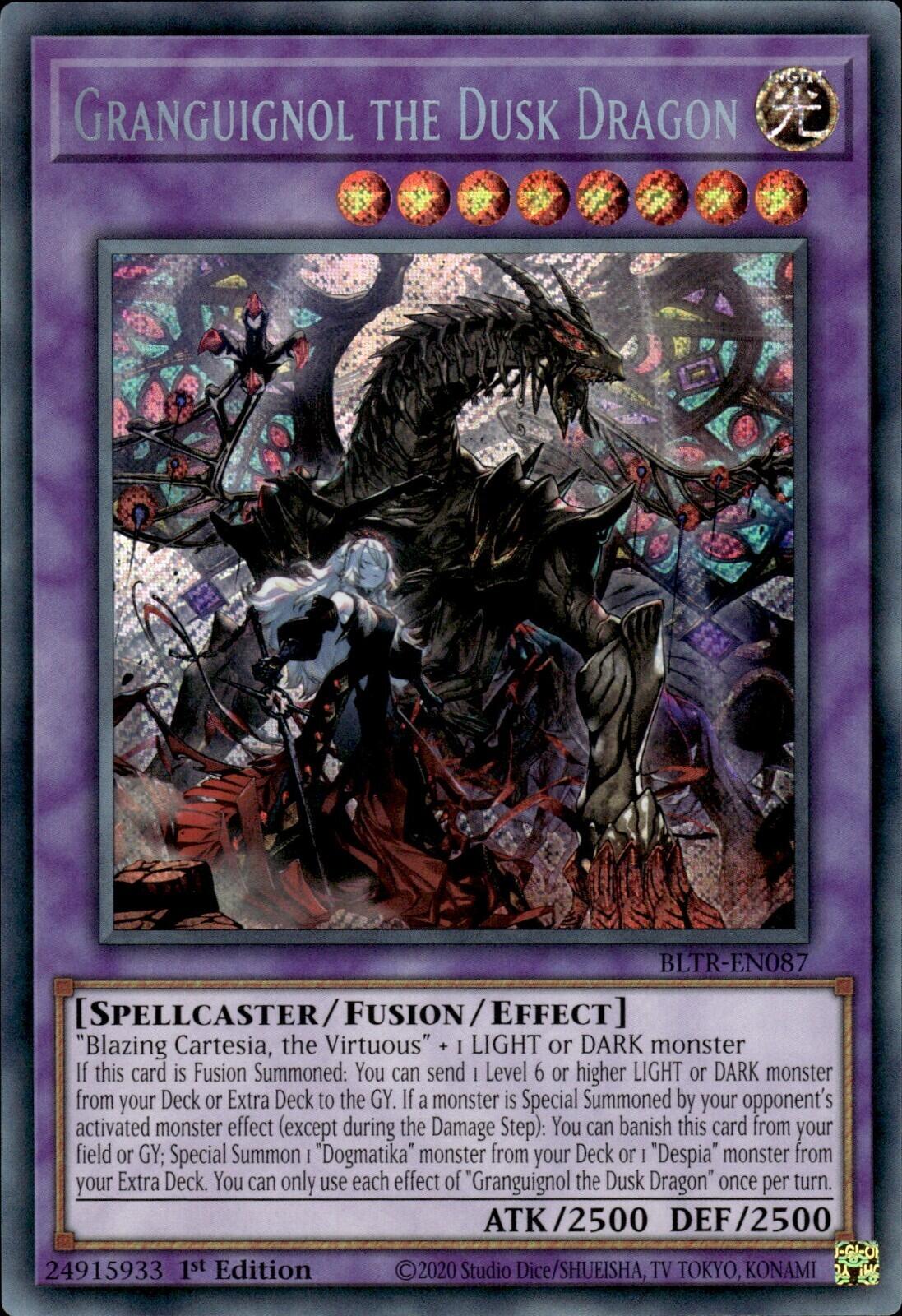 Granguignol the Dusk Dragon [BLTR-EN087] Secret Rare | Exor Games Summserside