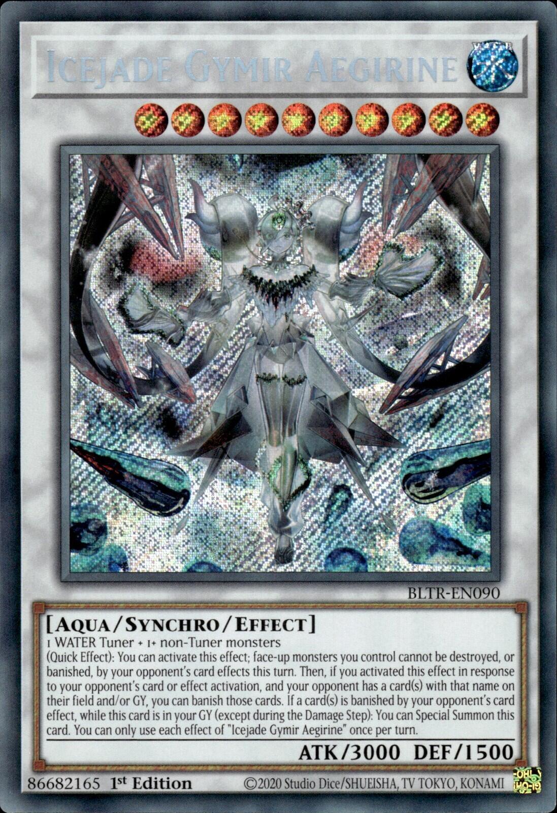 Icejade Gymir Aegirine [BLTR-EN090] Secret Rare | Exor Games Summserside