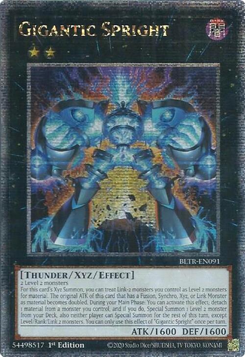 Gigantic Spright (Quarter Century Secret Rare) [BLTR-EN091] Quarter Century Secret Rare | Exor Games Summserside