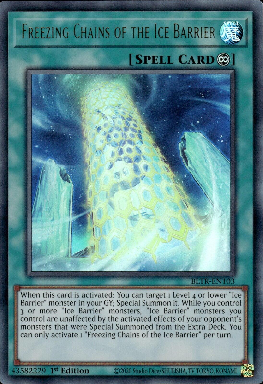 Freezing Chains of the Ice Barrier [BLTR-EN103] Ultra Rare | Exor Games Summserside