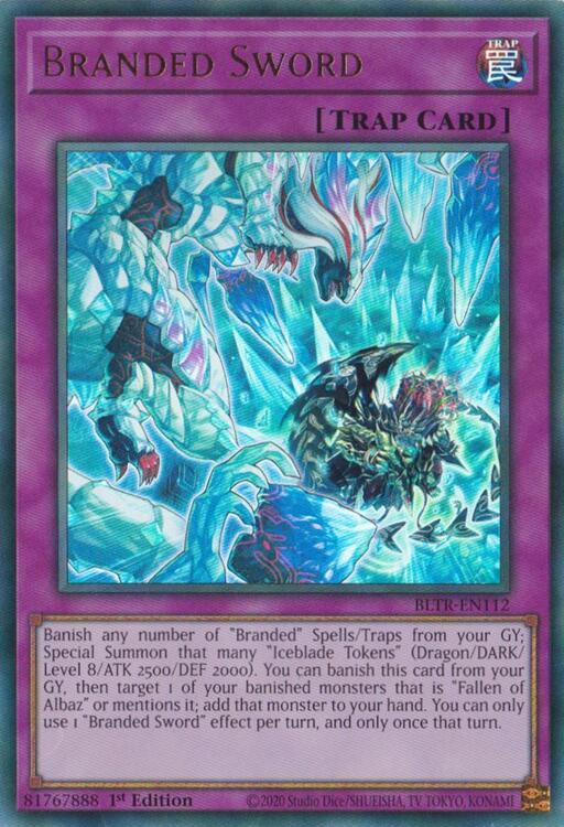 Branded Sword [BLTR-EN112] Ultra Rare | Exor Games Summserside