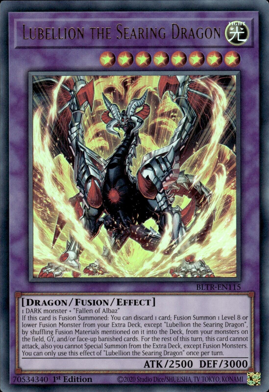 Lubellion the Searing Dragon [BLTR-EN115] Ultra Rare | Exor Games Summserside