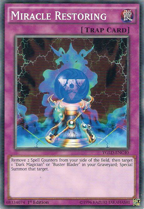 Miracle Restoring [YGLD-ENC40] Common | Exor Games Summserside