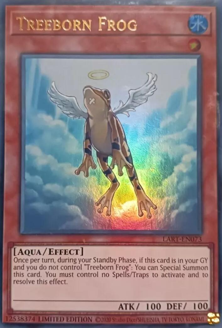 Treeborn Frog [LART-EN073] Ultra Rare | Exor Games Summserside