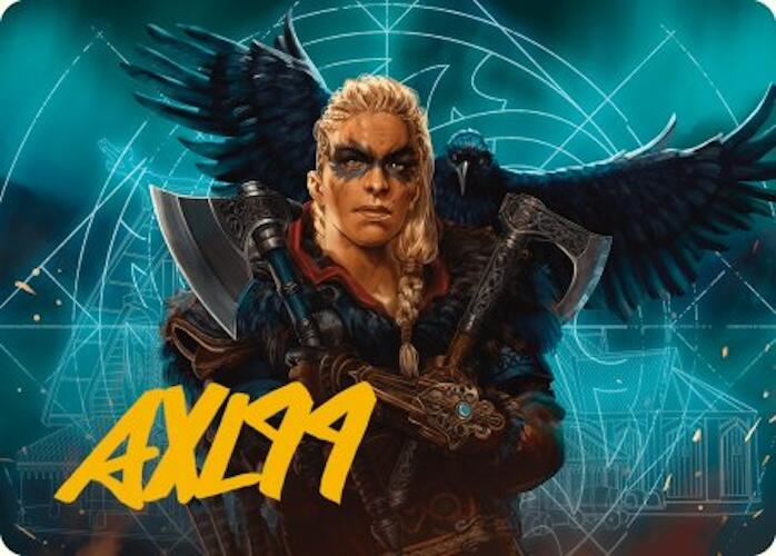 Eivor, Wolf-Kissed Art Card (Gold-Stamped Signature) [Assassin's Creed Art Series] | Exor Games Summserside