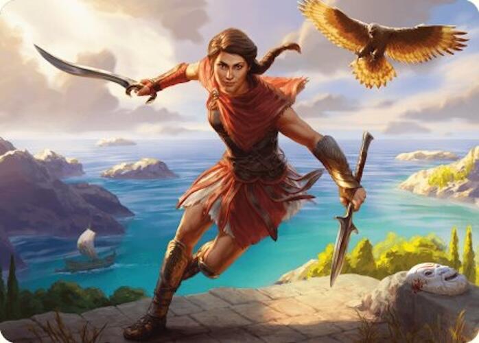 Kassandra, Eagle Bearer Art Card [Assassin's Creed Art Series] | Exor Games Summserside