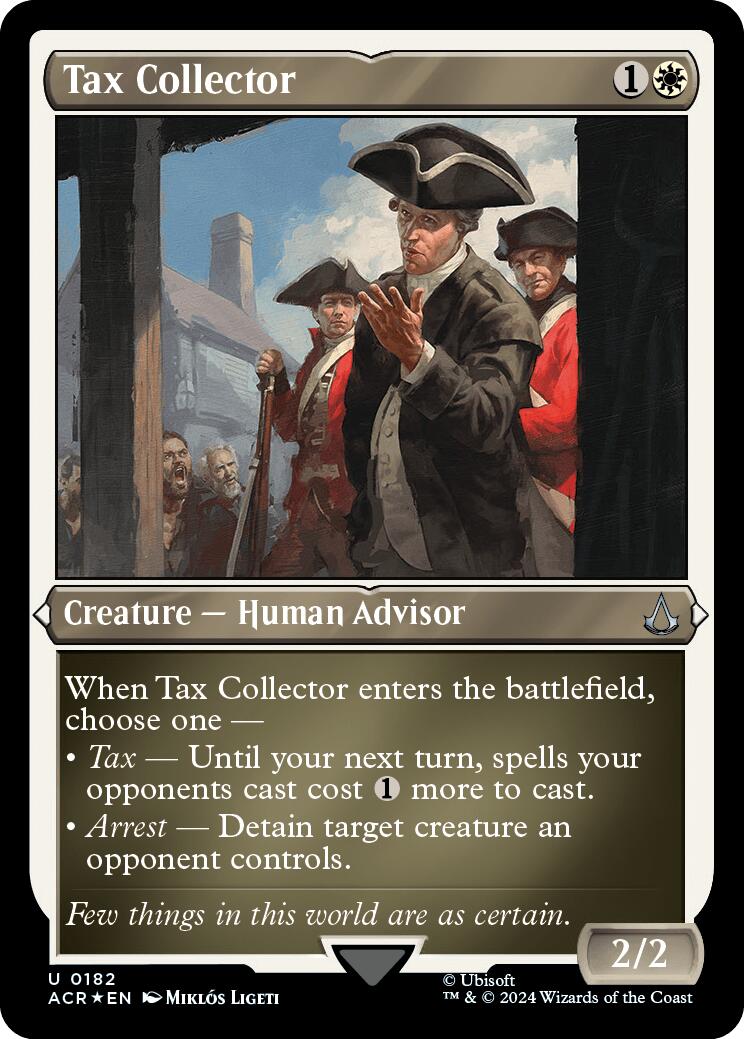 Tax Collector (Foil Etched) [Assassin's Creed] | Exor Games Summserside