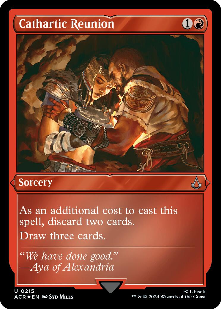Cathartic Reunion (Foil Etched) [Assassin's Creed] | Exor Games Summserside