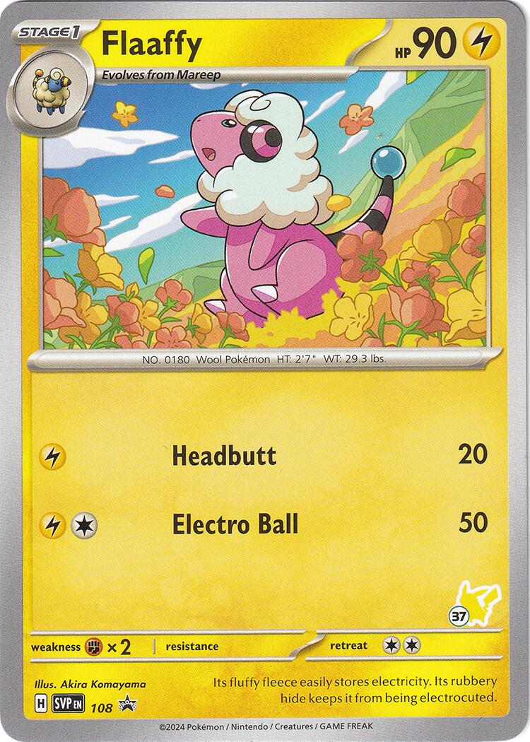 Flaaffy (108) (Pikachu Stamp #37) [Battle Academy 2024] | Exor Games Summserside
