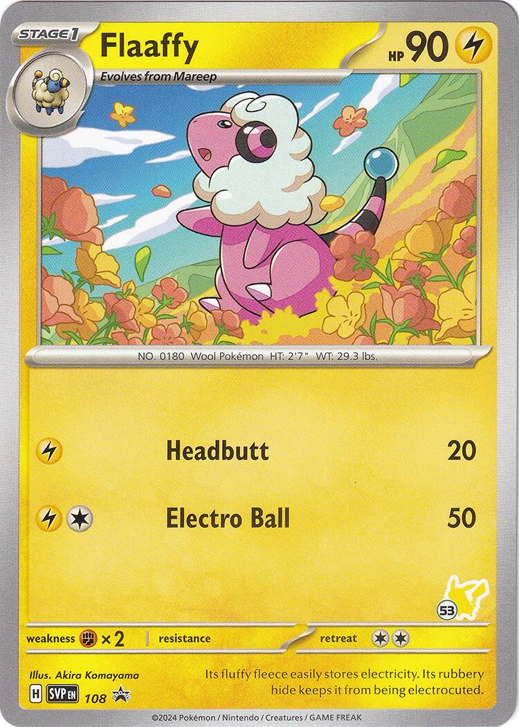 Flaaffy (108) (Pikachu Stamp #53) [Battle Academy 2024] | Exor Games Summserside