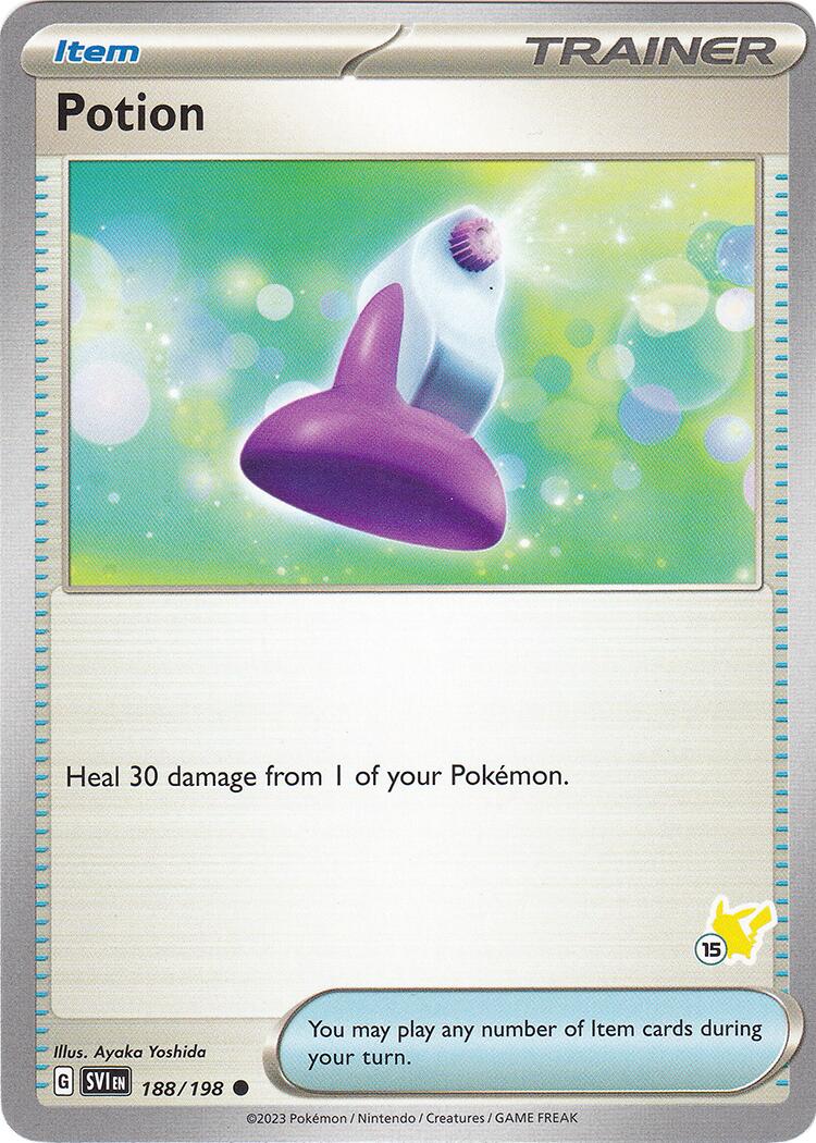Potion (188/192) (Pikachu Stamp #15) [Battle Academy 2024] | Exor Games Summserside