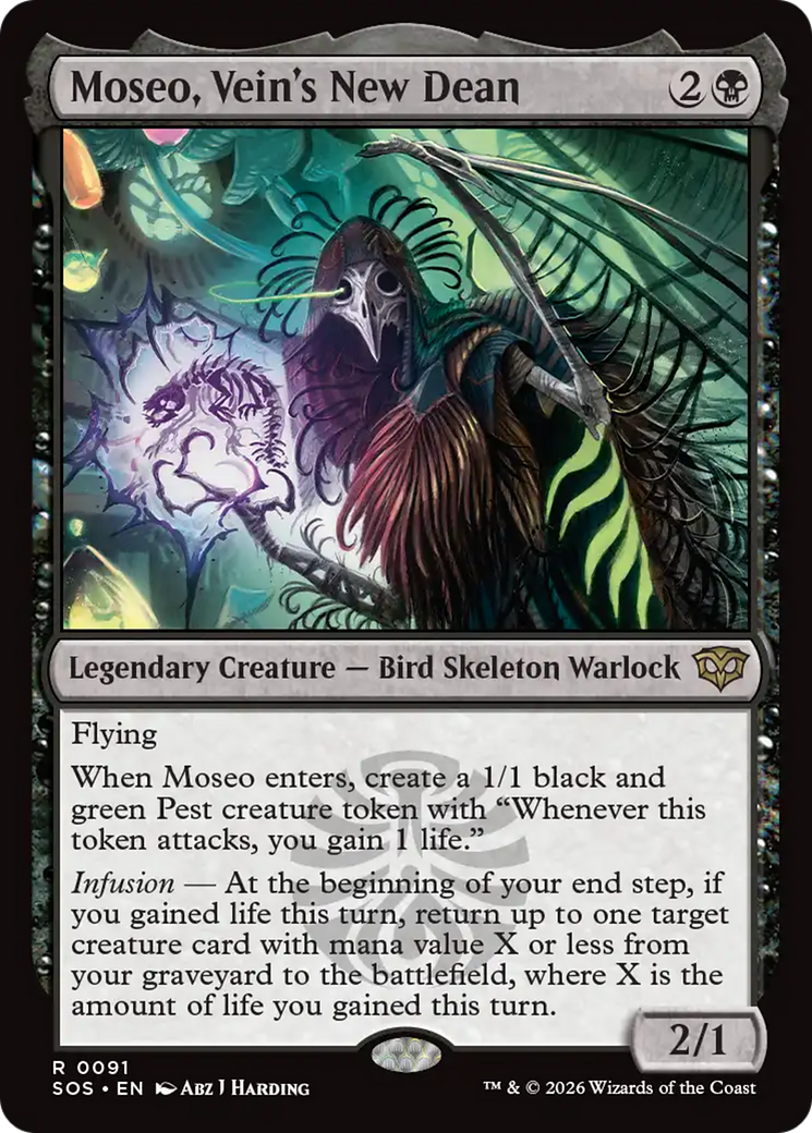 Moseo, Vein's New Dean [Secrets of Strixhaven] | Exor Games Summserside