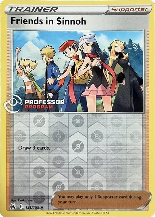 Friends in Sinnoh (131/159) (2023) [Professor Program Promos] | Exor Games Summserside