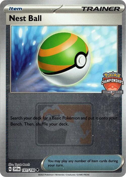 Nest Ball (181/198) (2024 North America Championships) [League & Championship Cards] | Exor Games Summserside