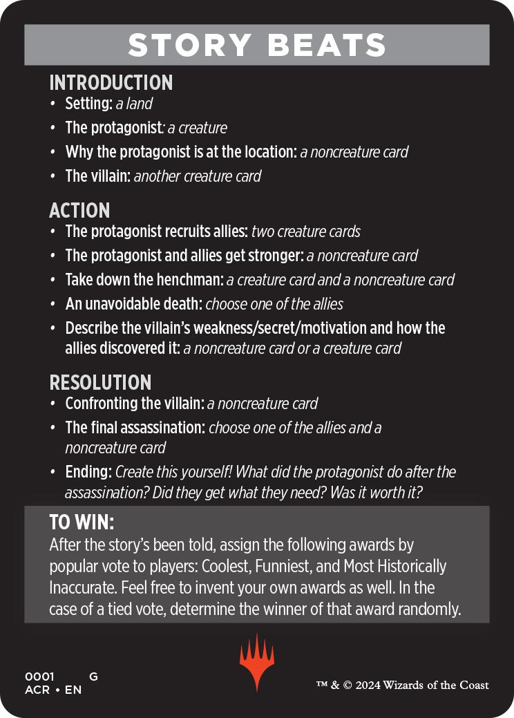 Into The Story: Assassin Edition (Magic Minigame) [Assassin's Creed Minigame] | Exor Games Summserside
