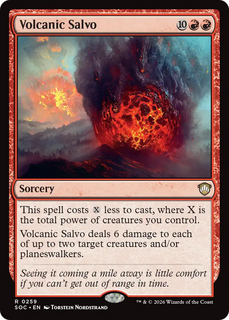 Volcanic Salvo [Secrets of Strixhaven Commander] | Exor Games Summserside