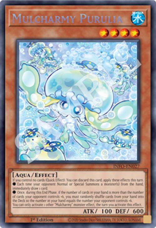 Mulcharmy Purulia [INFO-EN027] Secret Rare | Exor Games Summserside