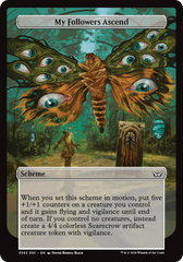 My Followers Ascend (Full Art) [Duskmourn: Archenemy] | Exor Games Summserside