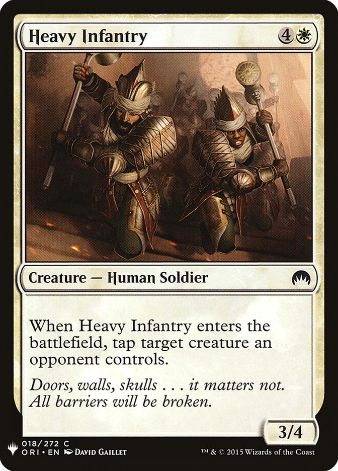 Heavy Infantry [Mystery Booster] | Exor Games Summserside