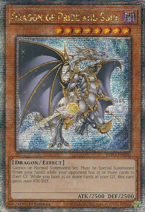 Dragon of Pride and Soul (Quarter Century Secret Rare) [INFO-EN000] Quarter Century Secret Rare | Exor Games Summserside
