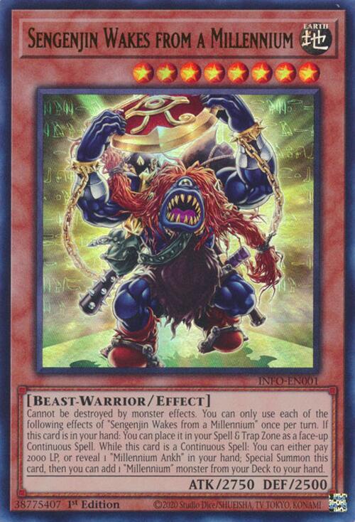 Sengenjin Wakes from a Millennium [INFO-EN001] Ultra Rare | Exor Games Summserside