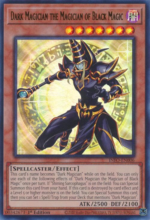 Dark Magician the Magician of Black Magic [INFO-EN006] Ultra Rare | Exor Games Summserside