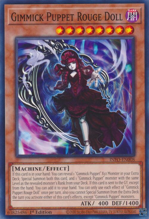 Gimmick Puppet Rouge Doll [INFO-EN008] Common | Exor Games Summserside
