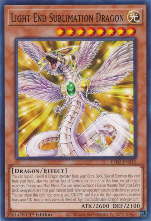 Light End Sublimation Dragon [INFO-EN010] Common | Exor Games Summserside