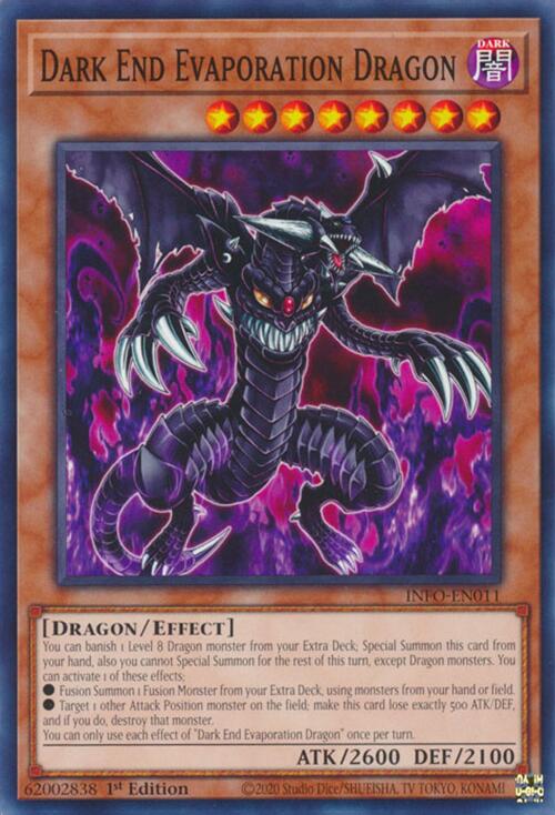 Dark End Evaporation Dragon [INFO-EN011] Common | Exor Games Summserside