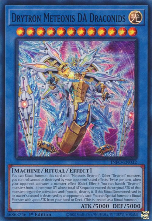 Drytron Meteonis DA Draconids [INFO-EN032] Super Rare | Exor Games Summserside