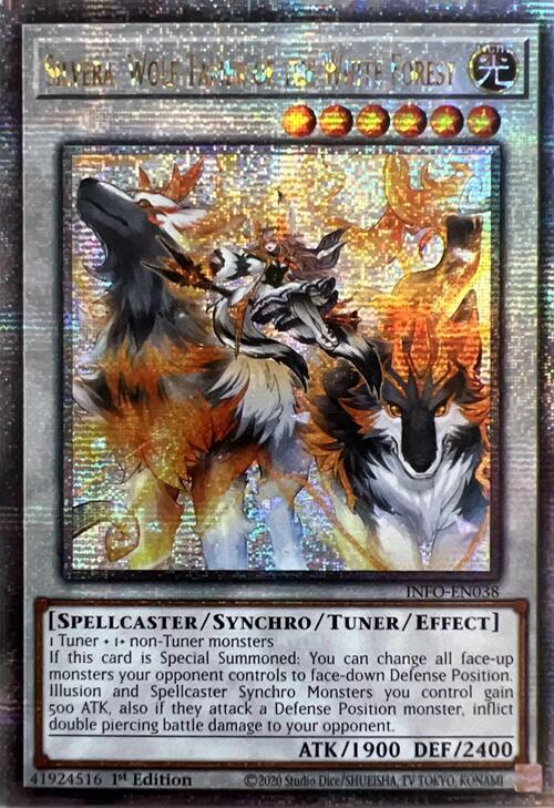 Silvera, Wolf Tamer of the White Forest (Quarter Century Secret Rare) [INFO-EN038] Quarter Century Secret Rare | Exor Games Summserside