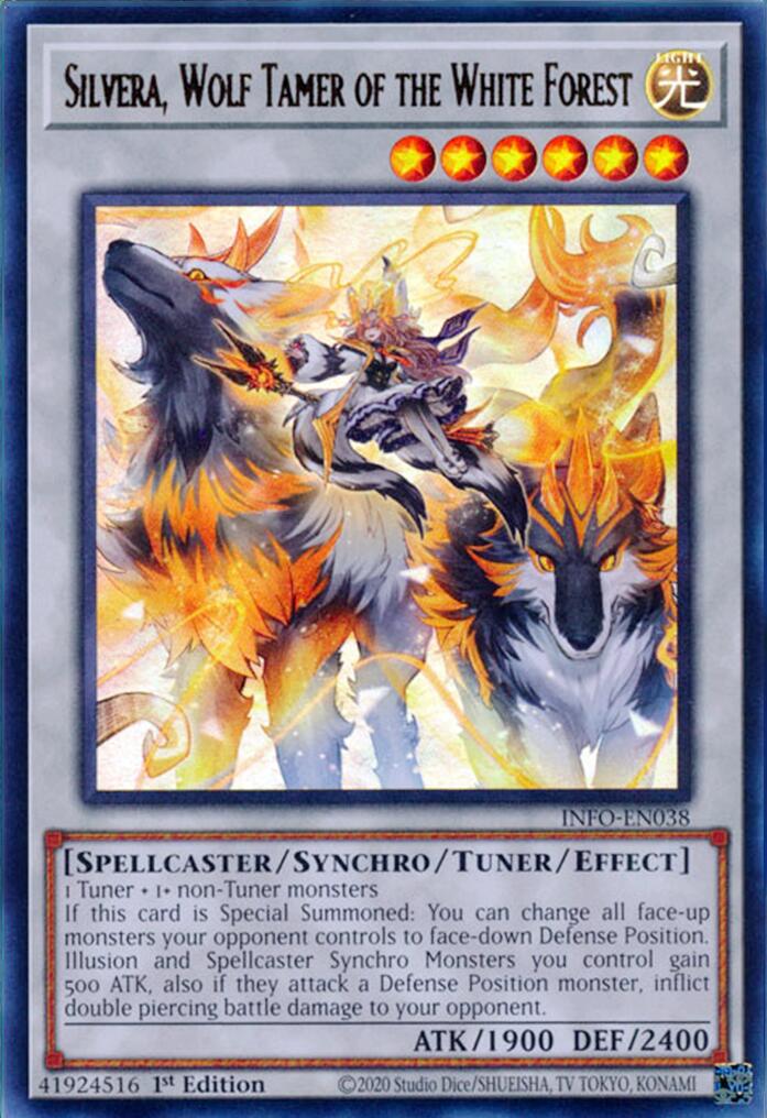 Silvera, Wolf Tamer of the White Forest [INFO-EN038] Ultra Rare | Exor Games Summserside