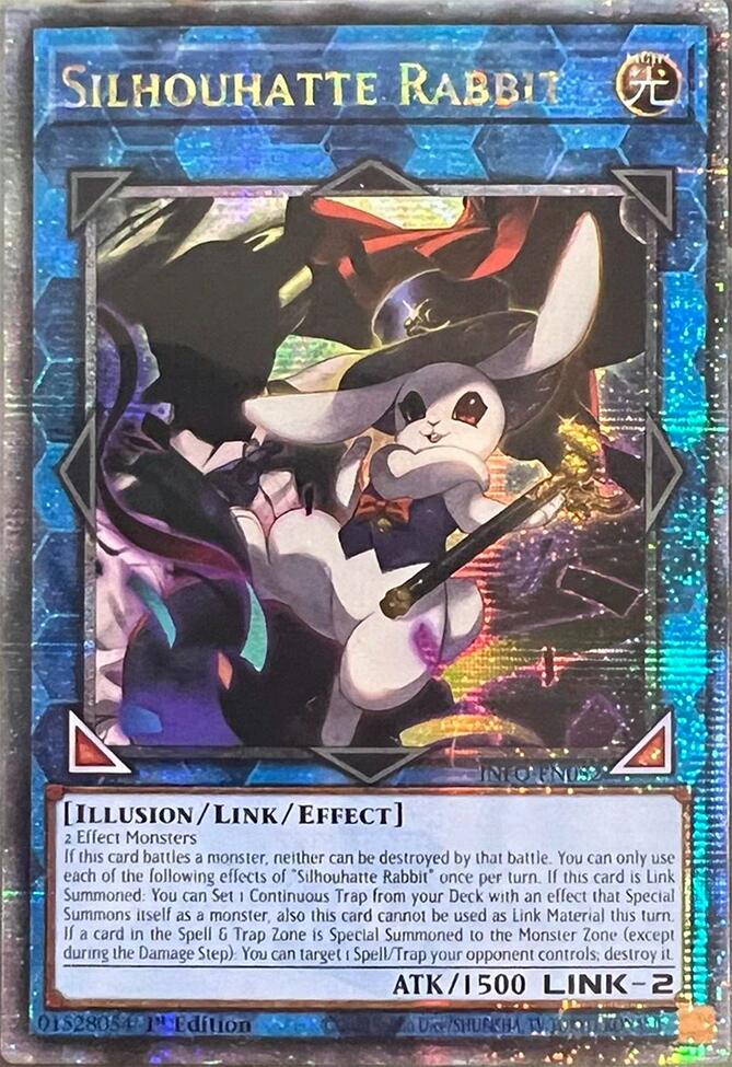 Silhouhatte Rabbit (Quarter Century Secret Rare) [INFO-EN052] Quarter Century Secret Rare | Exor Games Summserside